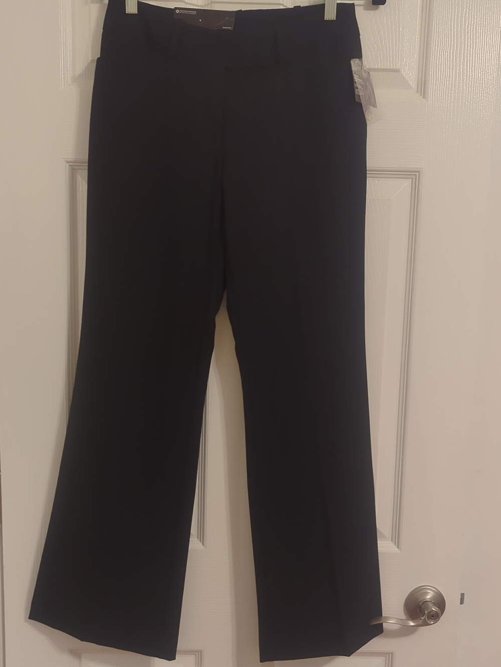 George Classic Black Wide-Leg Dress Pants - Women